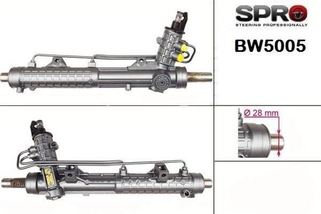 BW205R MSG Rebuilding Cremalheira da direção