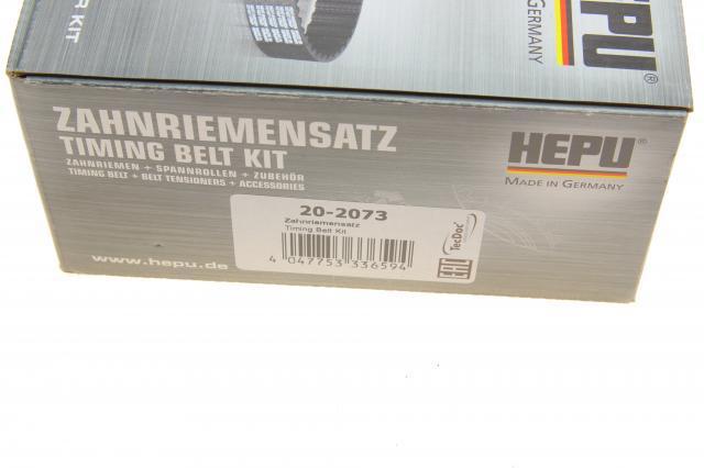 Correia do mecanismo de distribuição de gás, kit 202073 Hepu
