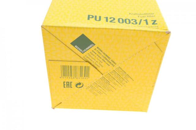 PU120031Z Mann-Filter Filtro de combustível