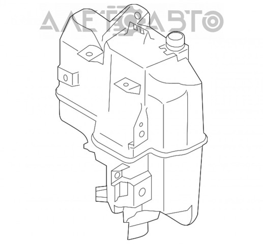 Compre K03167481 Mazda Tanque de fluido para lavador de vidro