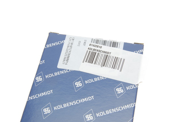 Folhas inseridas de cambota de biela, kit, 1ª reparação ( + 0,25) 87432610 Kolbenschmidt