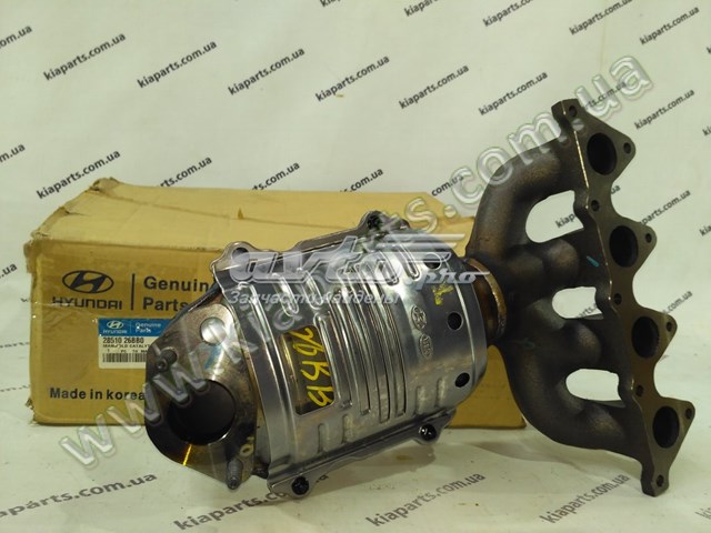 Convertidor - catalisador Hyundai/Kia 2851026BB0 preço, a partir de 528,60 USD