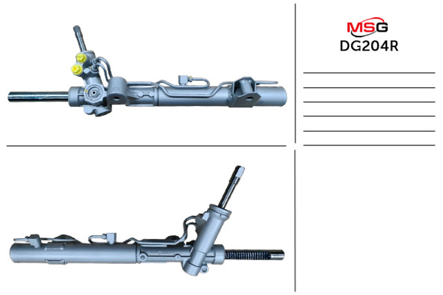 Cremalheira da direção MSG Rebuilding DG204R