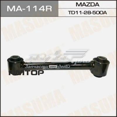 Barra transversal de suspensão traseira Masuma MA114R
