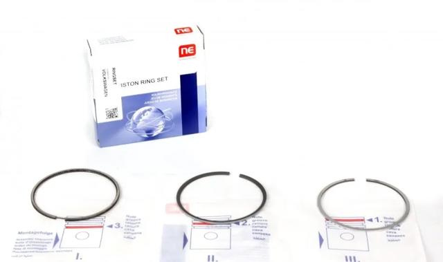 Kit de anéis de pistão de motor, STD. 120050001700 NE/NPR