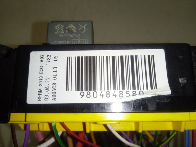 Compre 9804848580 Peugeot/Citroen Unidade de dispositivos de segurança
