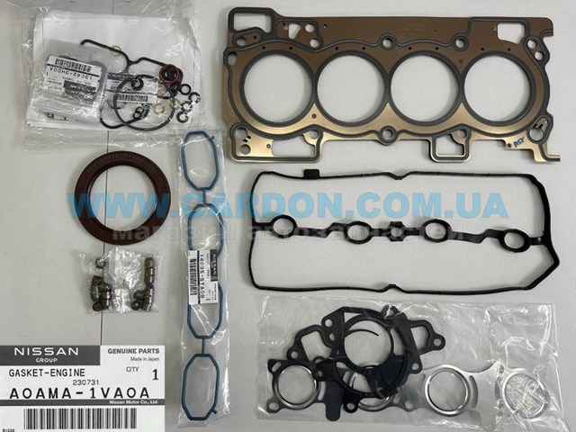 Kit de vedantes de motor completo Nissan/Infiniti A0AMA1VA0A preço, a partir de 315,01 USD