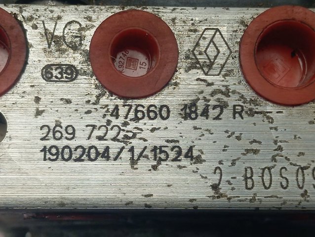 Unidade hidráulico de controlo ABS 476601842R Renault (RVI)