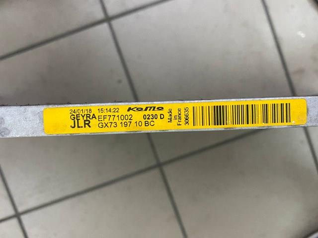 Radiador de aparelho de ar condicionado Jaguar GX7319710BC preço, a partir de 241,76 USD