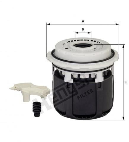 Filtro de secador de ar (separador de umidade e óleo) (TRUCK) 23260134 Volvo