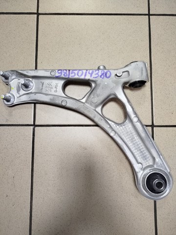 Braço oscilante inferior direito de suspensão dianteira Peugeot/Citroen 9815014380