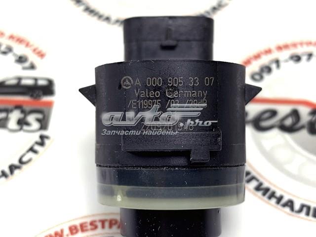 Sensor de sinalização de estacionamento (sensor de estacionamento) dianteiro/traseiro lateral A00090533079999 Mercedes