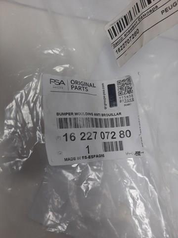 1622707280 Peugeot/Citroen Tampão (grelha) das luzes de nevoeiro do pára-choque dianteiro