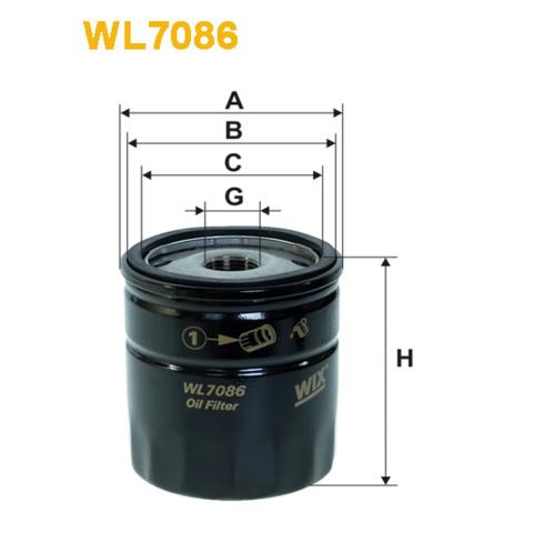 Compre WL708612 WIX Filtro de óleo