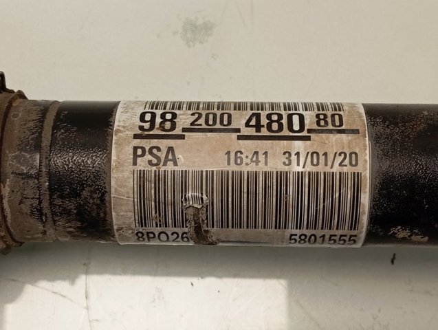 Semieixo (acionador) dianteiro direito Peugeot/Citroen 9820048080 preço, a partir de 182,85 USD
