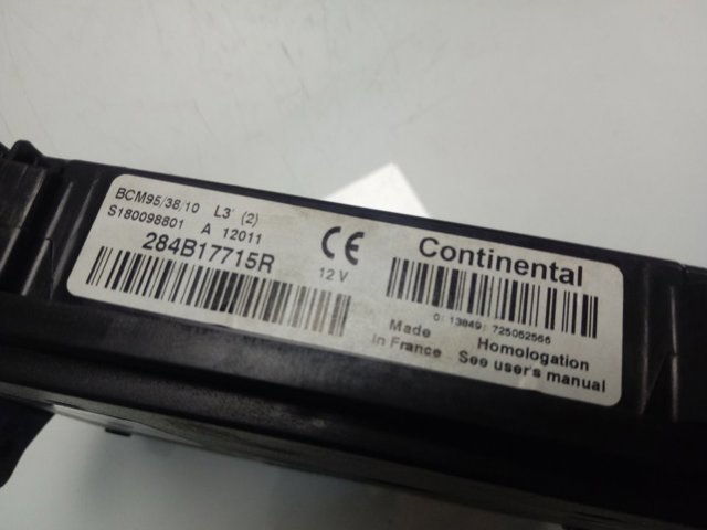 284B17715R Renault (RVI) Unidade de dispositivos de segurança
