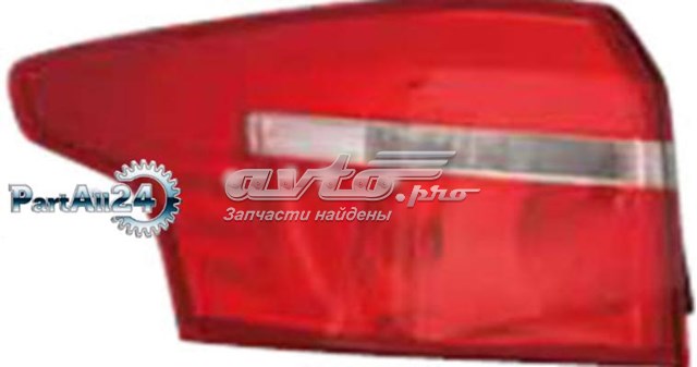 Lanterna traseira esquerda externa 43119D1LUE Depo/Loro/Abakus