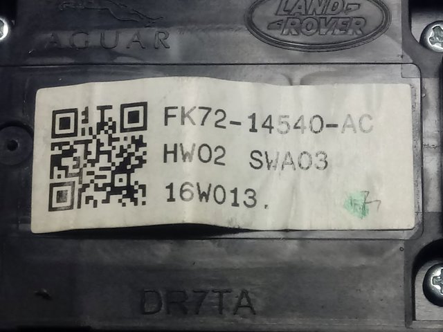 FK7214540AC Land Rover Unidade de botões dianteira esquerda de controlo de elevador de vidro