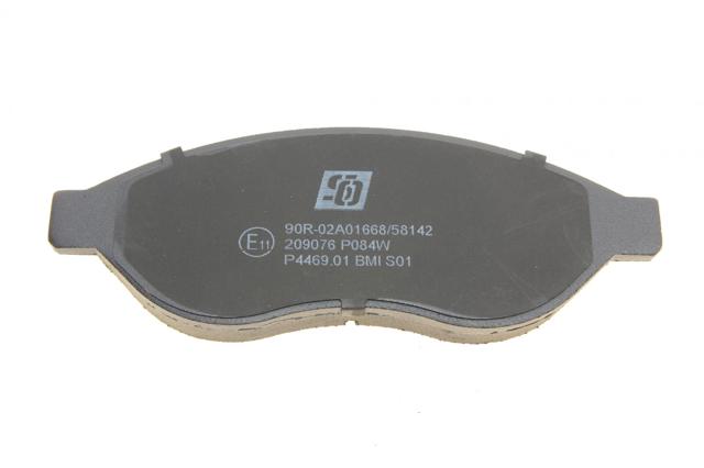 Compre 209076 Solgy Sapatas do freio dianteiras de disco