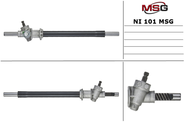 Cremalheira da direção MSG NI101 preço, a partir de 87,26 USD