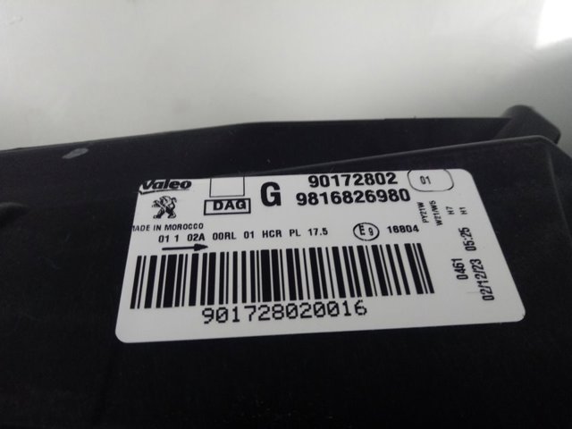 Compre 9816826980 Peugeot/Citroen Luz esquerda
