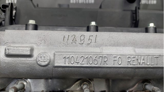 Motor montado K9K892 Renault (RVI)