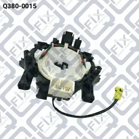 Q3800015 Q-fix Anel AIRBAG de contato, cabo plano do volante