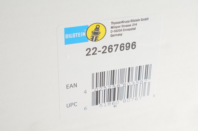 Amortecedor dianteiro esquerdo 22267696 Bilstein