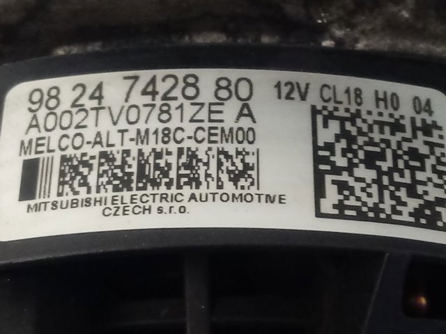 Gerador Opel 9824742880 preço, a partir de 104,29 USD