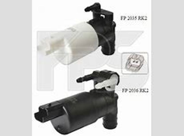 Compre FP2036RK2 FPS Bomba de motor de fluido para lavador de vidro dianteiro
