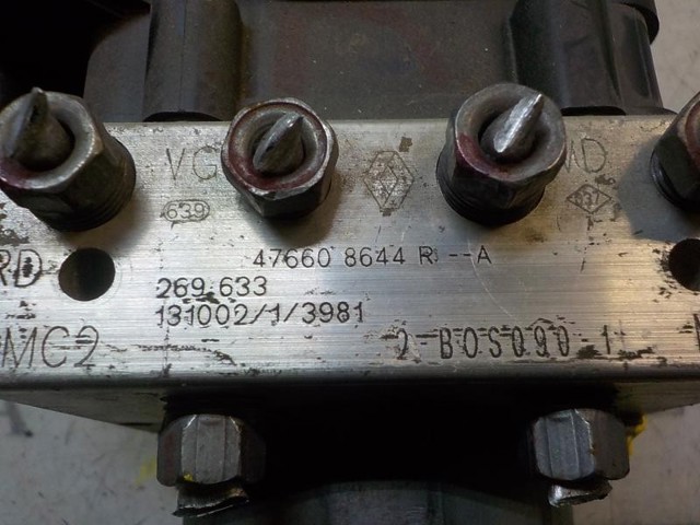 Compre 476609404R Renault (RVI) Unidade hidráulico de controlo ABS
