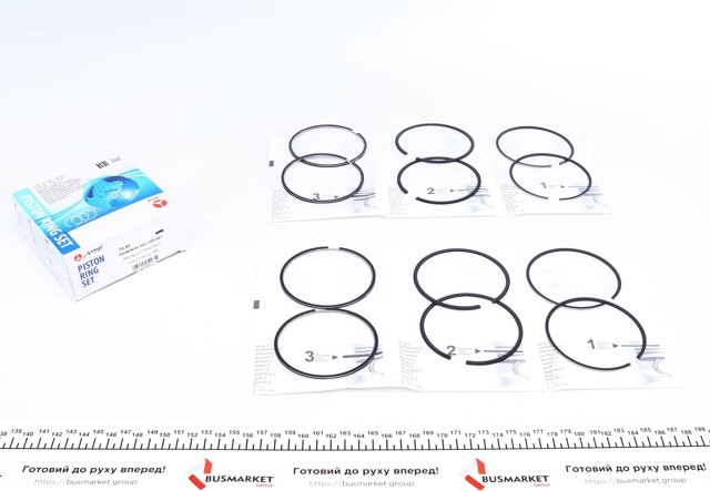 Compre PRREN443841000SET AMP/Paradowscy Anéis do pistão para 1 cilindro, STD.
