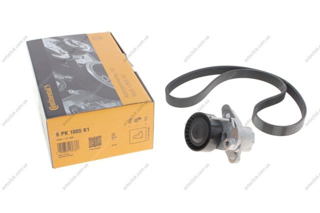 Correia dos conjuntos de transmissão, kit Continental/Siemens 6PK1005K1