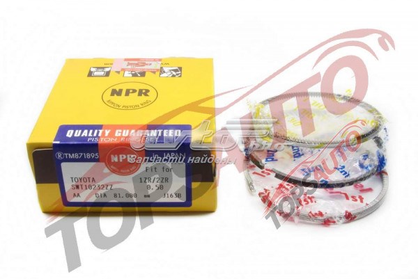 SWT10232ZZ050 NE/NPR Kit de anéis de pistão de motor, 2ª reparação ( + 0,50)