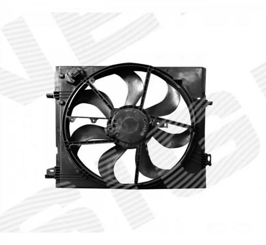 RDDS67083B Signeda Difusor do radiador de esfriamento, montado com motor e roda de aletas