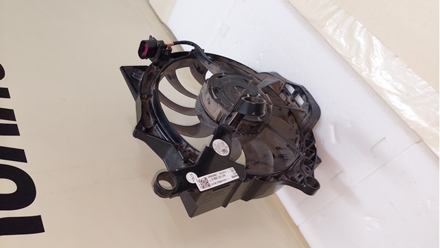 9J1121205B Porsche Difusor do radiador de esfriamento, montado com motor e roda de aletas
