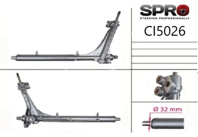 Cremalheira da direção MSG Rebuilding CI226R preço, a partir de 240,59 USD