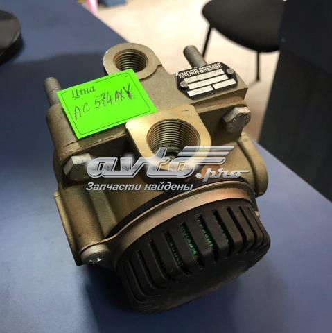 Válvula de aceleração do sistema pneumático Knorr-bremse AC574AXY