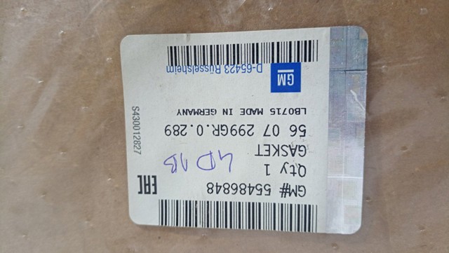 Vedante de cabeça de motor (CBC) General Motors 55486848 preço, a partir de 66,42 USD