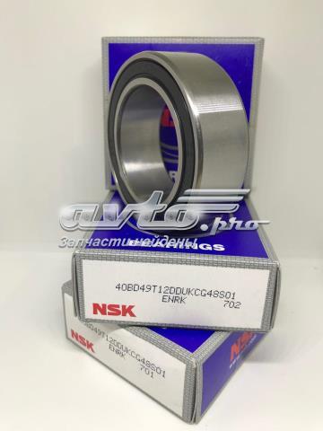 40BD49T12DDUCG33 NSK Rolamento de acoplamento do compressor de aparelho de ar condicionado