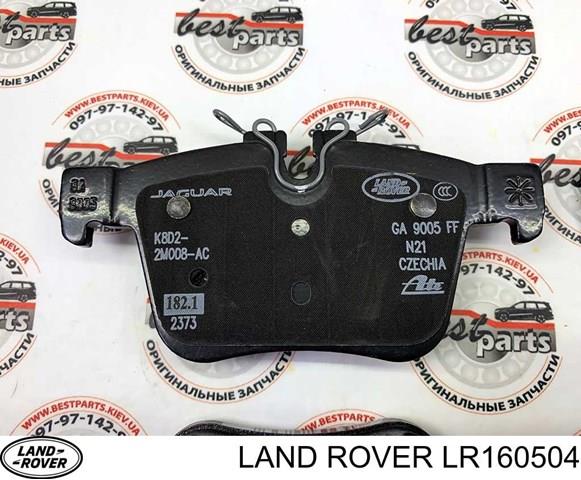 Sapatas do freio traseiras de disco LR160504 Land Rover