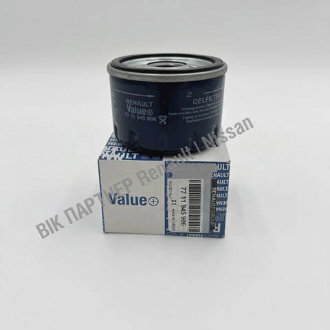 Filtro de óleo 7711945906 Renault (RVI)