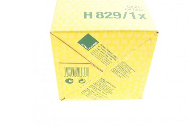 H8291X Mann-Filter Filtro de óleo