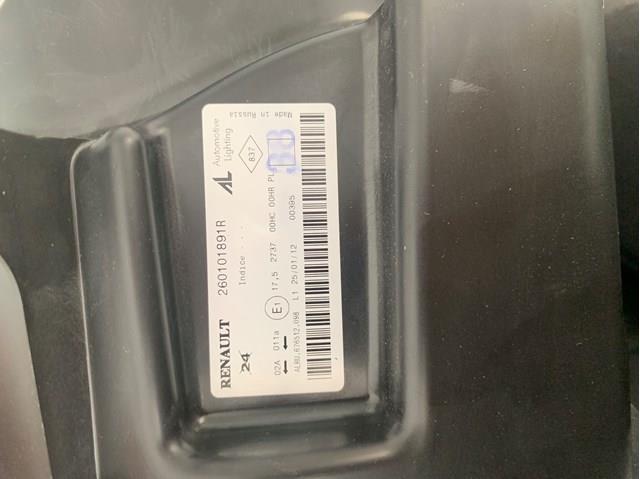 Compre 260101891R Renault (RVI) Luz direita