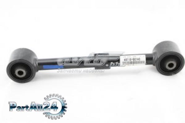 Braço oscilante (tração) longitudinal superior direito de suspensão traseira 4871060140 Toyota