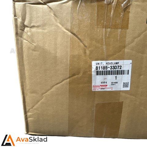 Luz esquerda Toyota 8118533D72