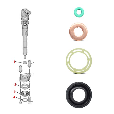Compre KL1477146 Klifex Kit de reparação do injetor
