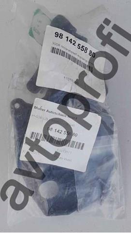 9814255880 Peugeot/Citroen Consola (adaptador) de fixação da luz dianteira esquerda
