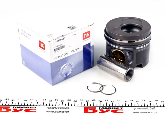 Pistão do kit para 1 cilindro, STD NE/NPR 130050001700