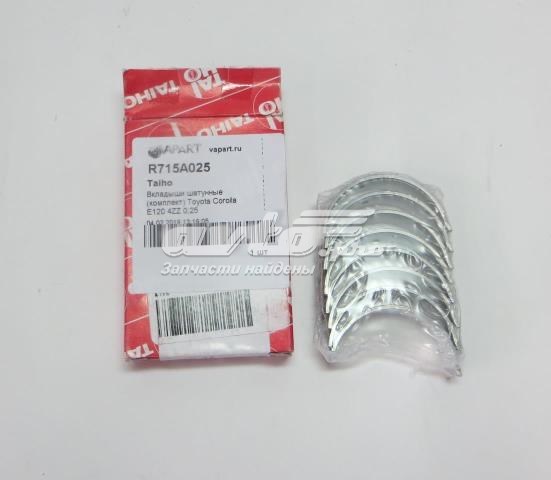 Folhas inseridas de cambota de biela, kit, 1ª reparação ( + 0,25) R715A025 Taiho